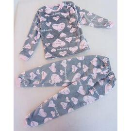 Фотография Пижама детская тёплая на девочку ML3162 grey р.36-40 "Meloria" недорого оптом от прямого поставщика