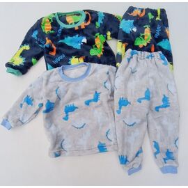 Фотография Пижама детская тёплая на мальчика ML3165 grey р.26-34 "Meloria" недорого оптом от прямого поставщика