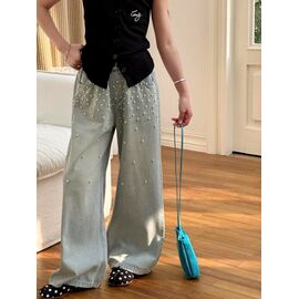 Фотография Джинсы детские на мальчика 9080 l.blue р.120-170 "Yalisi" недорого оптом от прямого поставщика