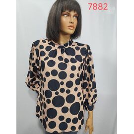 Фотография Свитер женский 7882 beige р.52-62 "LIDA" недорого оптом от прямого поставщика