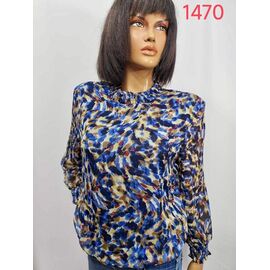 Фотография Свитер женский 1470 blue р.52-62 "LIDA" недорого оптом от прямого поставщика