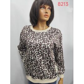 Фотография Свитер женский 8213 beige р.52-62 "LIDA" недорого оптом от прямого поставщика