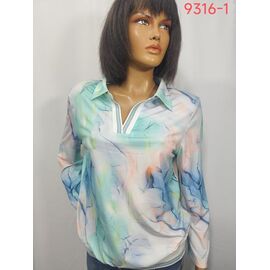 Фотография Свитер женский 9316-1 l.blue р.52-62 "LIDA" недорого оптом от прямого поставщика