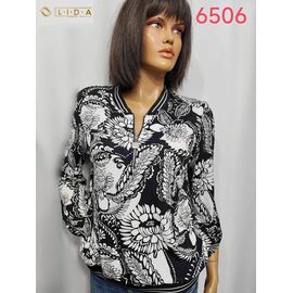 Фотография Свитер женский 6506 black р.52-62 "LIDA" недорого оптом от прямого поставщика