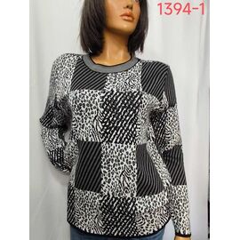 Фотография Свитер женский 1394-1 grey р.54-60 "LIDA" недорого оптом от прямого поставщика