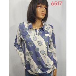 Фотография Свитер женский 6517 blue р.52-62 "LIDA" недорого оптом от прямого поставщика