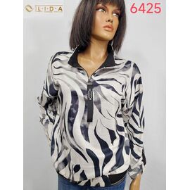 Фотография Свитер женский 6425 white р.52-62 "LIDA" недорого оптом от прямого поставщика