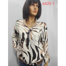 Фотография Свитер женский 6425-1 beige р.52-62 "LIDA" недорого оптом от прямого поставщика