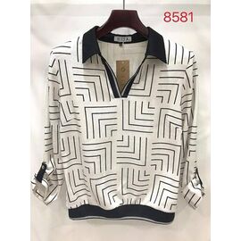 Фотография Свитер женский 8581 white р.52-62 "LIDA" недорого оптом от прямого поставщика