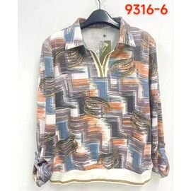 Фотография Свитер женский 9316-6 blue р.52-62 "LIDA" недорого оптом от прямого поставщика