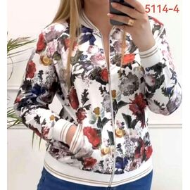 Фотография Кофта женская 5114-4 white р.52-62 "LIDA" недорого оптом от прямого поставщика