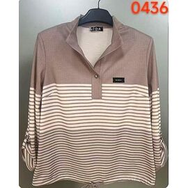 Фотография Свитер женский 0436 brown р.52-62 "LIDA" недорого оптом от прямого поставщика