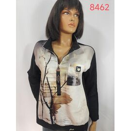 Фотография Свитер женский 8462 black р.52-62 "LIDA" недорого оптом от прямого поставщика