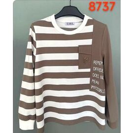 Фотография Свитер женский 8737 brown р.52-62 "LIDA" недорого оптом от прямого поставщика