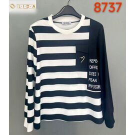 Фотография Свитер женский 8737 black р.52-62 "LIDA" недорого оптом от прямого поставщика