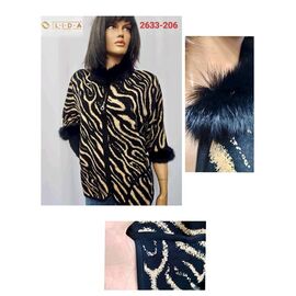 Фотография Кофта женская 2633-206 beige р.52-62 "LIDA" недорого оптом от прямого поставщика