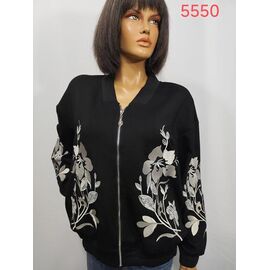 Фотография Кофта женская 5550 black р.52-62 "LIDA" недорого оптом от прямого поставщика