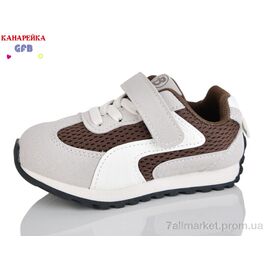 Фотография Кроссовки детские модные Весна/осень T138-4 (8 пар р.21-26) "GFB-Канарейка" недорого оптом от прямого поставщика