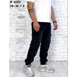 Джинси чоловічі 6000 black р.28-36 "Vingvgs" недорого оптом від прямого постачальника