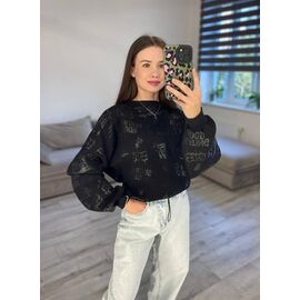 Фотография Свитер женский 301 black р.42-48 "VLADISLAVA" недорого оптом от прямого поставщика