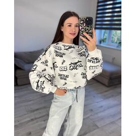 Фотография Свитер женский 301 white р.42-48 "VLADISLAVA" недорого оптом от прямого поставщика