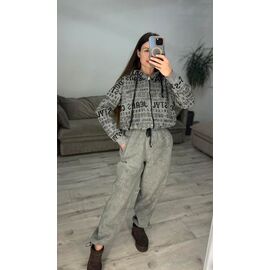 Фотография Костюм спортивный женский 312-0 grey р.42-48 "VLADISLAVA" недорого оптом от прямого поставщика