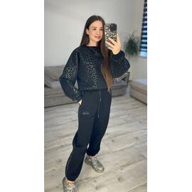 Фотография Костюм спортивный женский 315 black р.42-48 "VLADISLAVA" недорого оптом от прямого поставщика