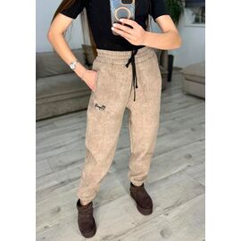 Фотография Штаны спортивные женские тёплые 321 beige р.42-48 "VLADISLAVA" недорого оптом от прямого поставщика