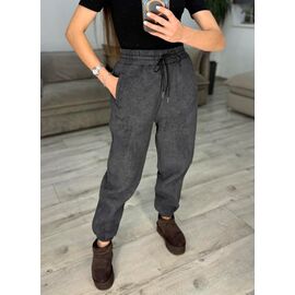 Фотография Штаны спортивные женские тёплые 321 d.grey р.42-48 "VLADISLAVA" недорого оптом от прямого поставщика