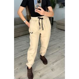 Фотография Штаны спортивные женские тёплые 321 l.beige р.42-48 "VLADISLAVA" недорого оптом от прямого поставщика