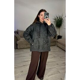 Фотография Худи женское 615 d.grey р.42-48 "VLADISLAVA" недорого оптом от прямого поставщика