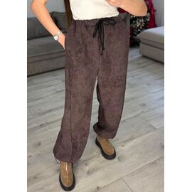 Фотография Штаны спортивные женские тёплые 631 brown р.42-48 "VLADISLAVA" недорого оптом от прямого поставщика