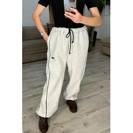 Фотография Штаны спортивные женские тёплые 631 l.grey р.42-48 "VLADISLAVA" недорого оптом от прямого поставщика