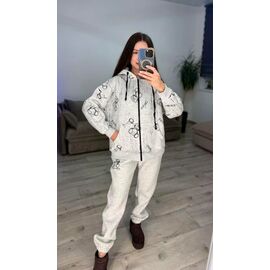 Фотография Костюм спортивный женский 635 white р.42-48 "VLADISLAVA" недорого оптом от прямого поставщика