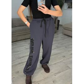 Фотография Штаны спортивные женские тёплые 637 d.grey р.42-48 "VLADISLAVA" недорого оптом от прямого поставщика