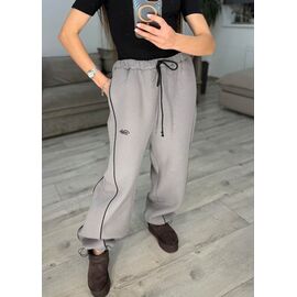 Фотография Штаны спортивные женские тёплые 637 grey р.42-48 "VLADISLAVA" недорого оптом от прямого поставщика