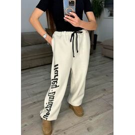 Фотография Штаны спортивные женские тёплые 637 white р.42-48 "VLADISLAVA" недорого оптом от прямого поставщика