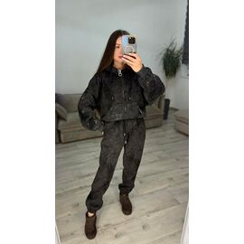 Фотография Костюм спортивный женский 638-1 black р.42-48 "VLADISLAVA" недорого оптом от прямого поставщика