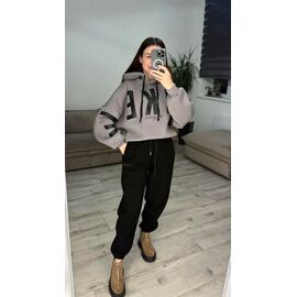 Фотография Костюм спортивный женский 642 grey р.42-48 "VLADISLAVA" недорого оптом от прямого поставщика