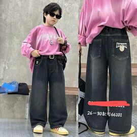 Фотография Джинсы детские на мальчика 66101 black р.8-12 "Фунтик" недорого оптом от прямого поставщика