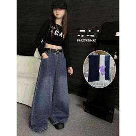 Фотография Джинсы детские на девочку 93627 blue р.10-14 "Фунтик" недорого оптом от прямого поставщика