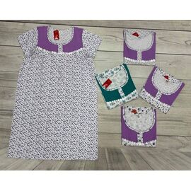 Фотография Ночнушка женская 301 mix р.58-66 "Samo" недорого оптом от прямого поставщика