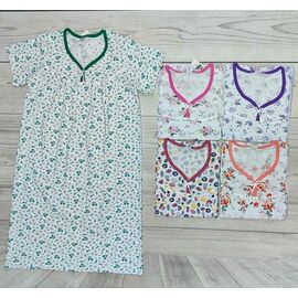 Фотография Ночнушка женская 303-1 mix р.48-56 "Samo" недорого оптом от прямого поставщика