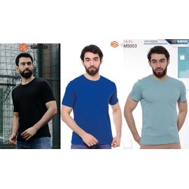 Футболка чоловіча 5003 black р.48-56 "Samo" недорого оптом від прямого постачальника