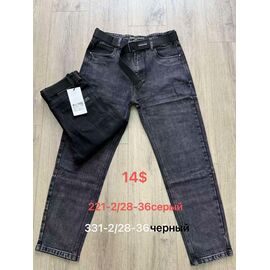Джинси чоловічі 331-2 black р.28-36 "God Baron" недорого оптом від прямого постачальника
