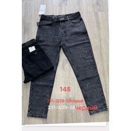 Джинси чоловічі 221-3 grey р.29-38 "God Baron" недорого оптом від прямого постачальника