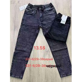 Джинси чоловічі 221-6 grey р.29-38 "God Baron" недорого оптом від прямого постачальника