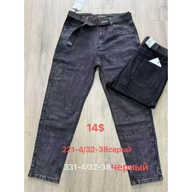 Джинси чоловічі 221-4 grey р.32-38 "God Baron" недорого оптом від прямого постачальника