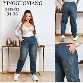 Фотография Джинсы женские 9138 blue р.31-36 "Immei" недорого оптом от прямого поставщика