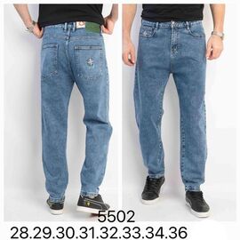 Джинси чоловічі 5502 l.blue р.28-36 "LILY" недорого оптом від прямого постачальника
